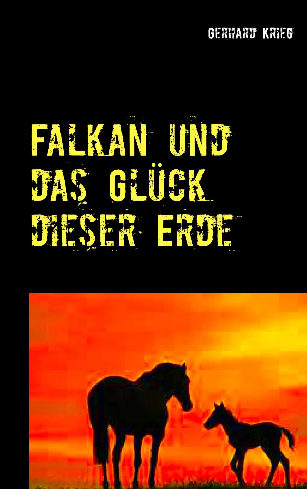 Cover: 9783744831529 | Falkan und das Glück dieser Erde | Gerhard Krieg | Taschenbuch | 2017