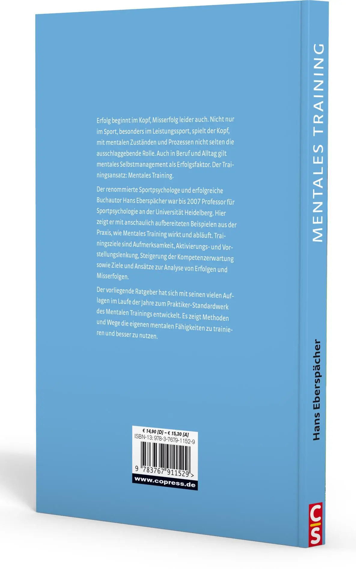 Rückseite: 9783767911529 | Mentales Training | Hans Eberspächer | Taschenbuch | 120 S. | Deutsch
