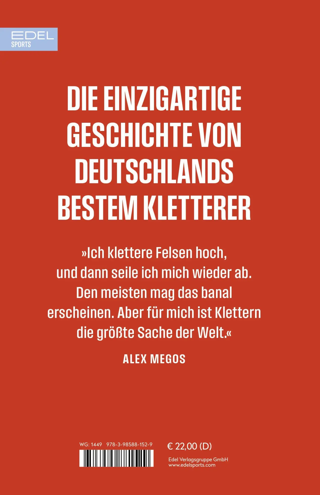 Bild: 9783985881529 | Frei am Fels | Alexander Megos | Taschenbuch | 288 S. | Deutsch | 2025