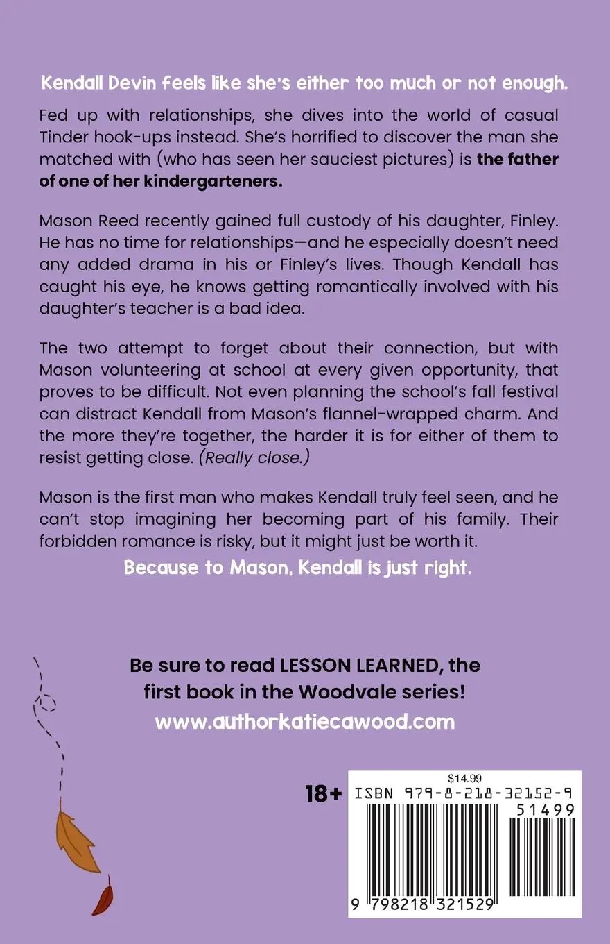 Rückseite: 9798218321529 | Love Lessons | Katie Cawood | Taschenbuch | Englisch | 2024