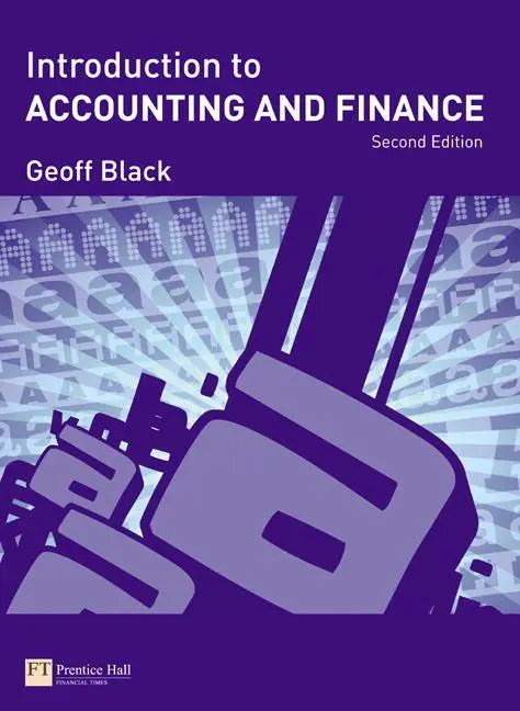 Cover: 9780273711629 | Introduction to Accounting and Finance | Geoff Black (u. a.) | Buch