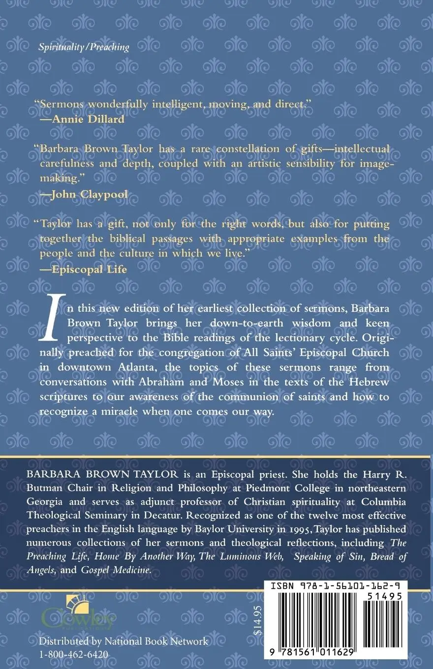 Rückseite: 9781561011629 | Mixed Blessings | Barbara Brown Taylor | Taschenbuch | Englisch | 1998