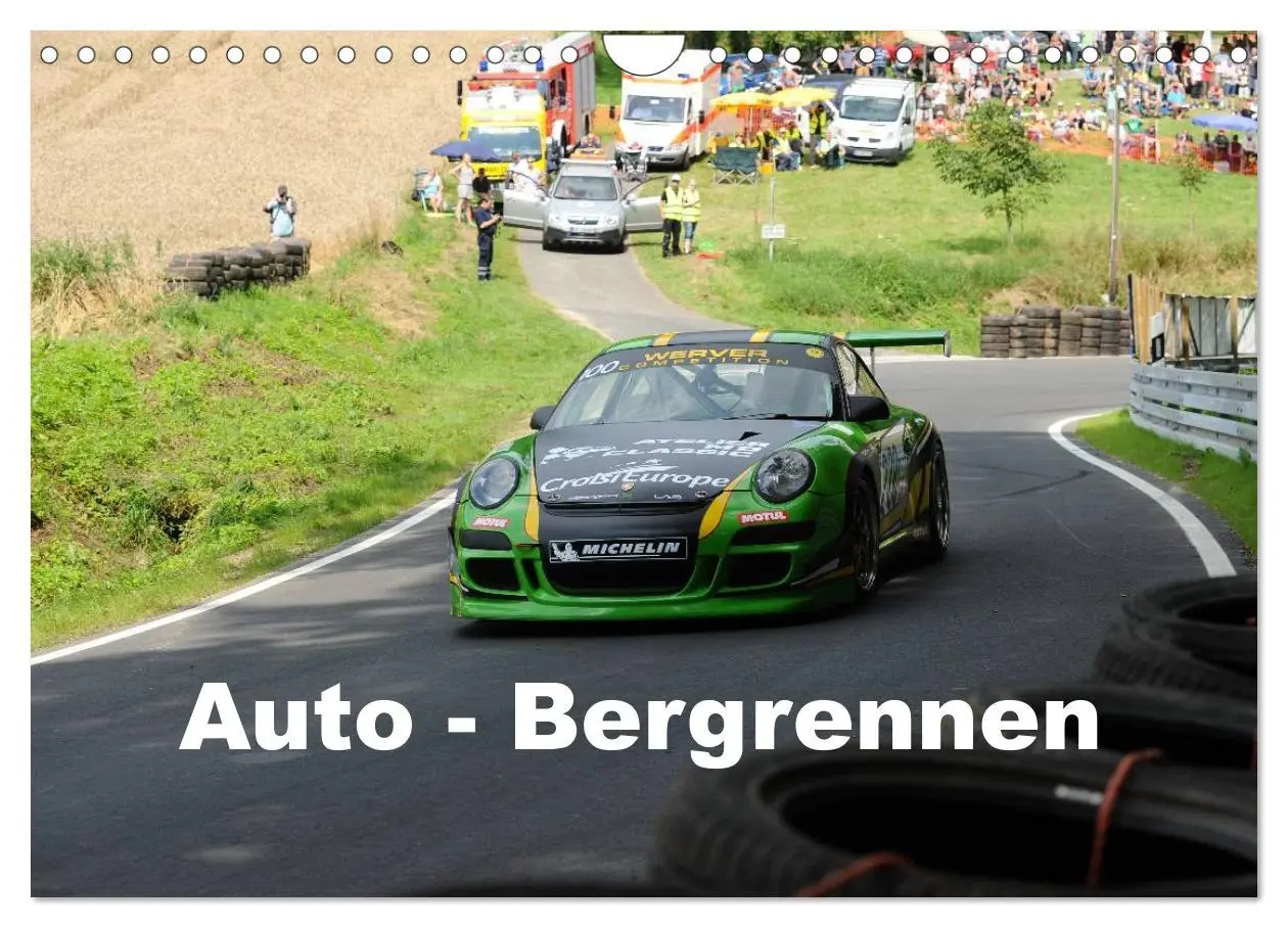 Cover: 9783516121629 | Auto - Bergrennen (Wandkalender 2026 DIN A4 quer), CALVENDO...