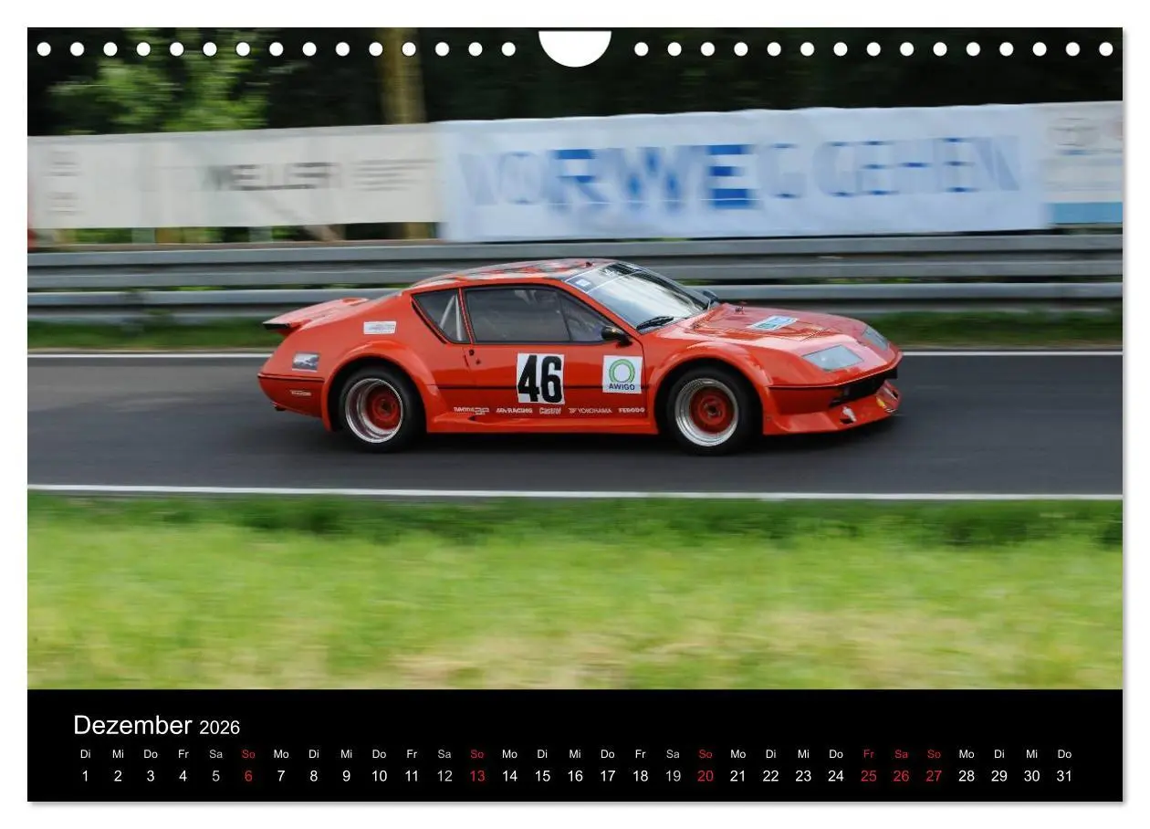Bild: 9783516121629 | Auto - Bergrennen (Wandkalender 2026 DIN A4 quer), CALVENDO...