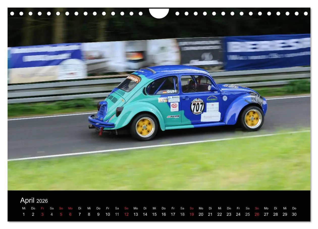 Bild: 9783516121629 | Auto - Bergrennen (Wandkalender 2026 DIN A4 quer), CALVENDO...