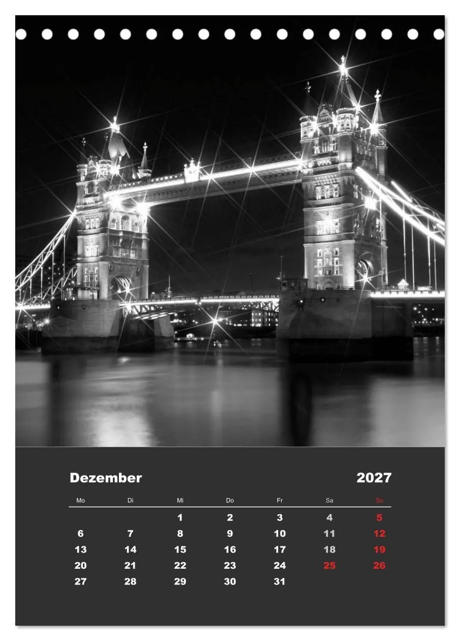Bild: 9783594101629 | Glanzlichter einer Metropole LONDON (Tischkalender 2027 DIN A5...