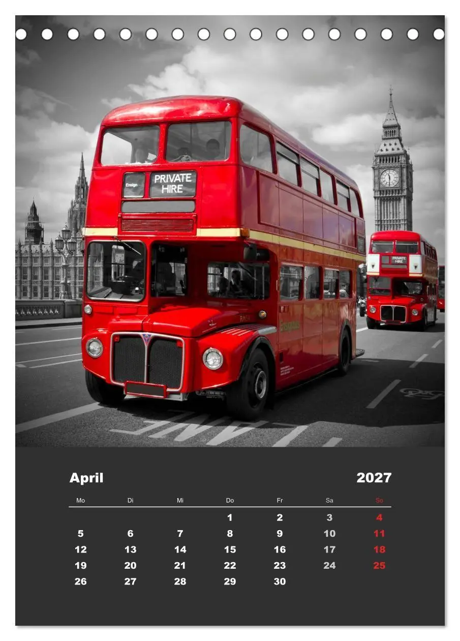 Bild: 9783594101629 | Glanzlichter einer Metropole LONDON (Tischkalender 2027 DIN A5...