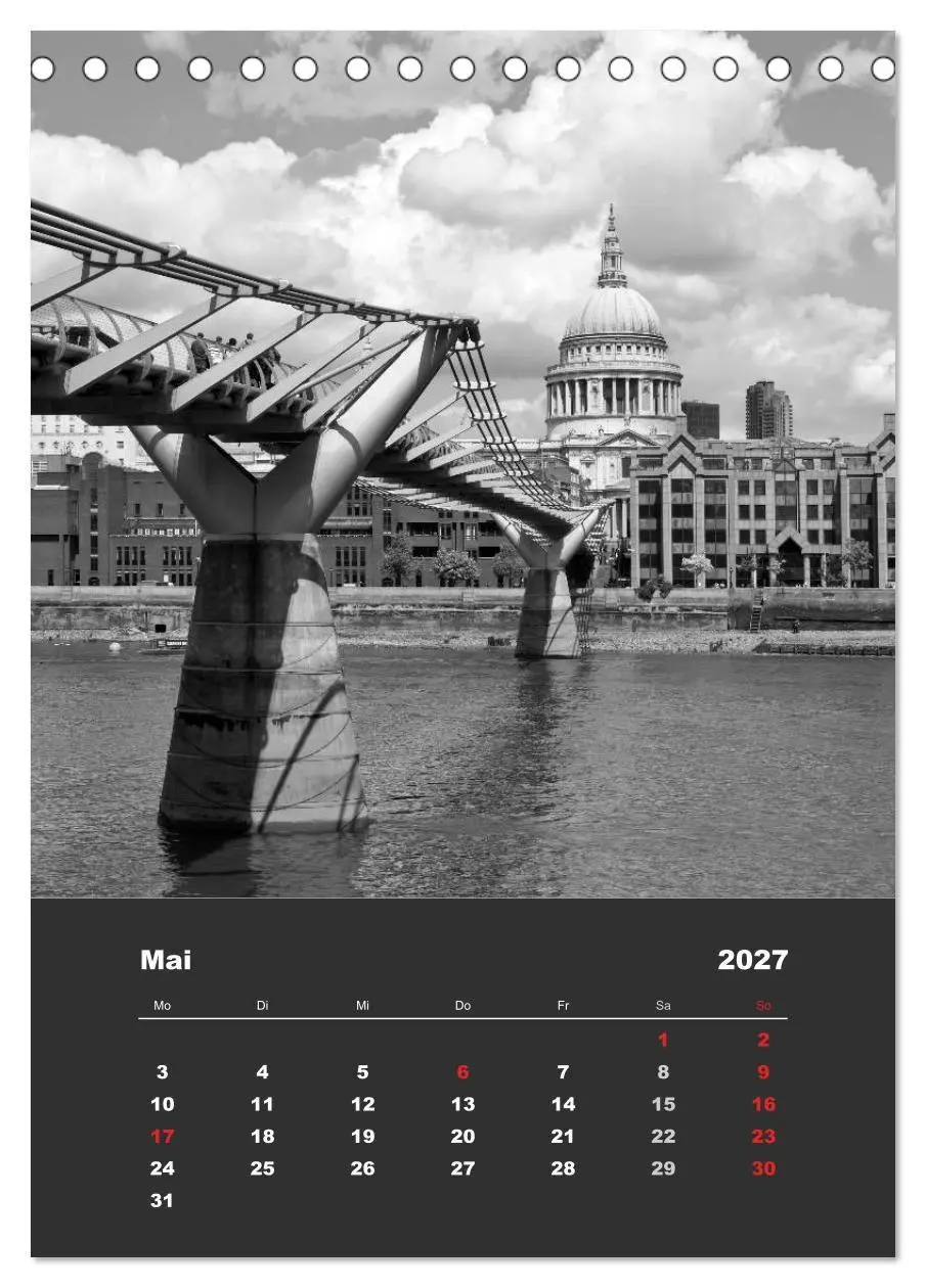 Bild: 9783594101629 | Glanzlichter einer Metropole LONDON (Tischkalender 2027 DIN A5...