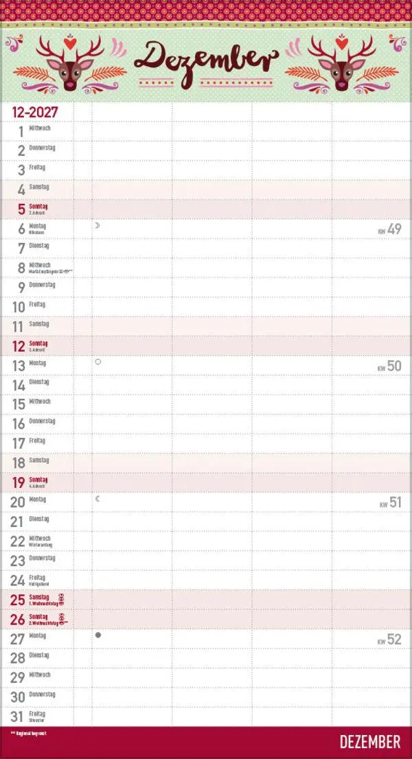 Bild: 9783819301629 | Familienplaner Vintage Zetteltasche 2027 | Korsch Verlag | Kalender