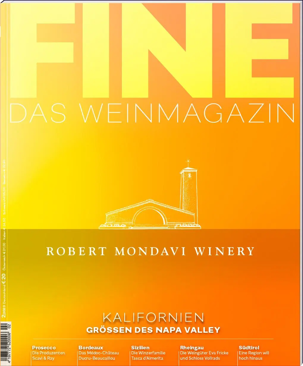 Cover: 9783960331629 | FINE Das Weinmagazin 02/2023 | Kalifornien Grössen ddes Napa Valley