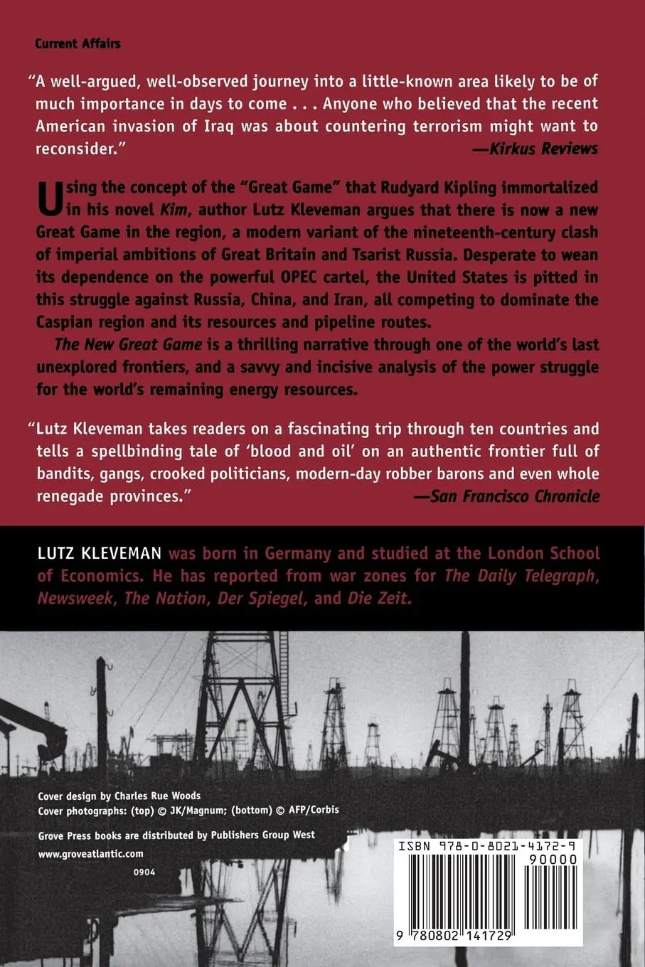 Rückseite: 9780802141729 | The New Great Game | Blood and Oil in Central Asia | Lutz Kleveman