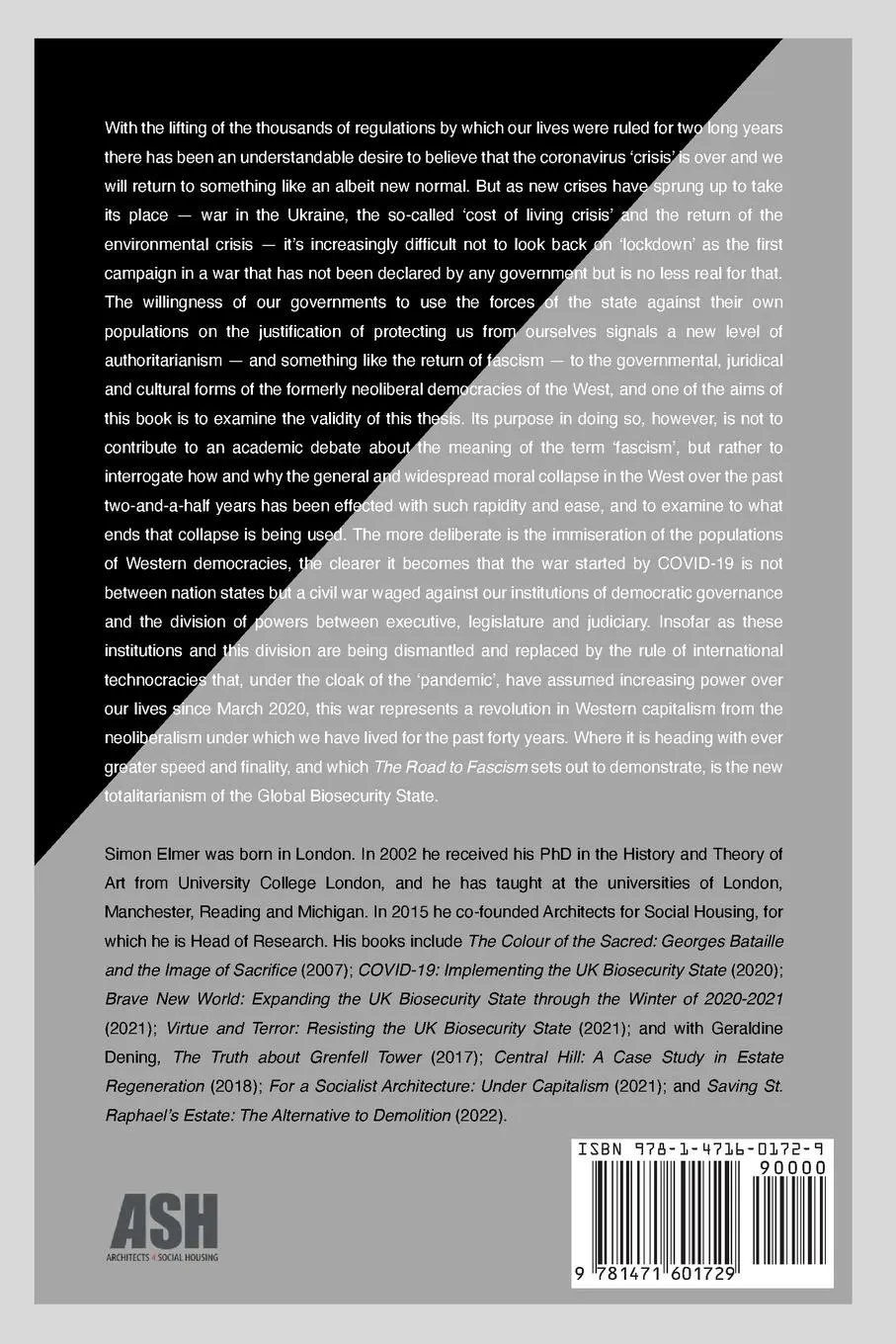 Rückseite: 9781471601729 | The Road to Fascism | For a Critique of the Global Biosecurity State
