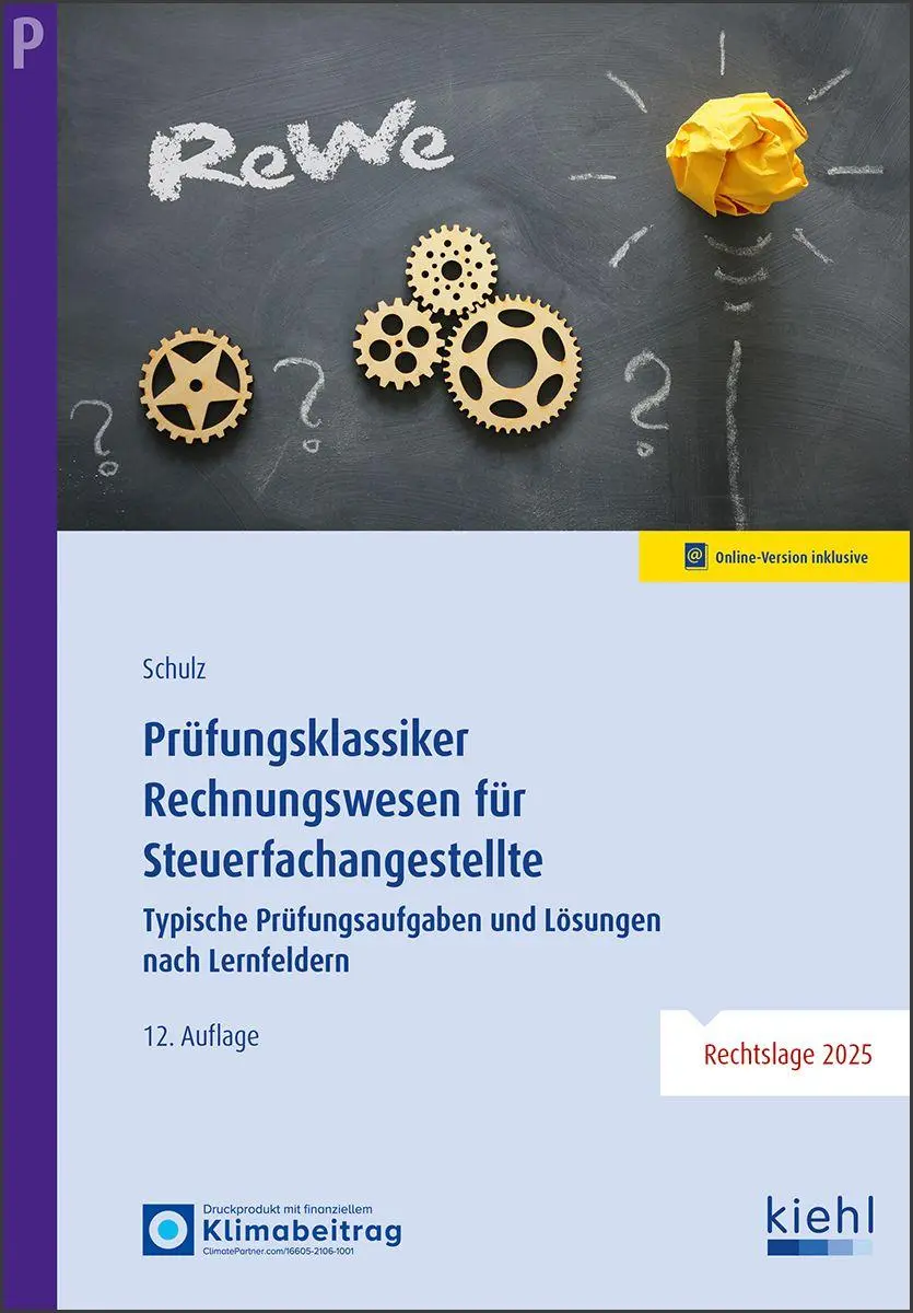 Cover: 9783470651729 | Prüfungsklassiker Rechnungswesen für Steuerfachangestellte | Schulz