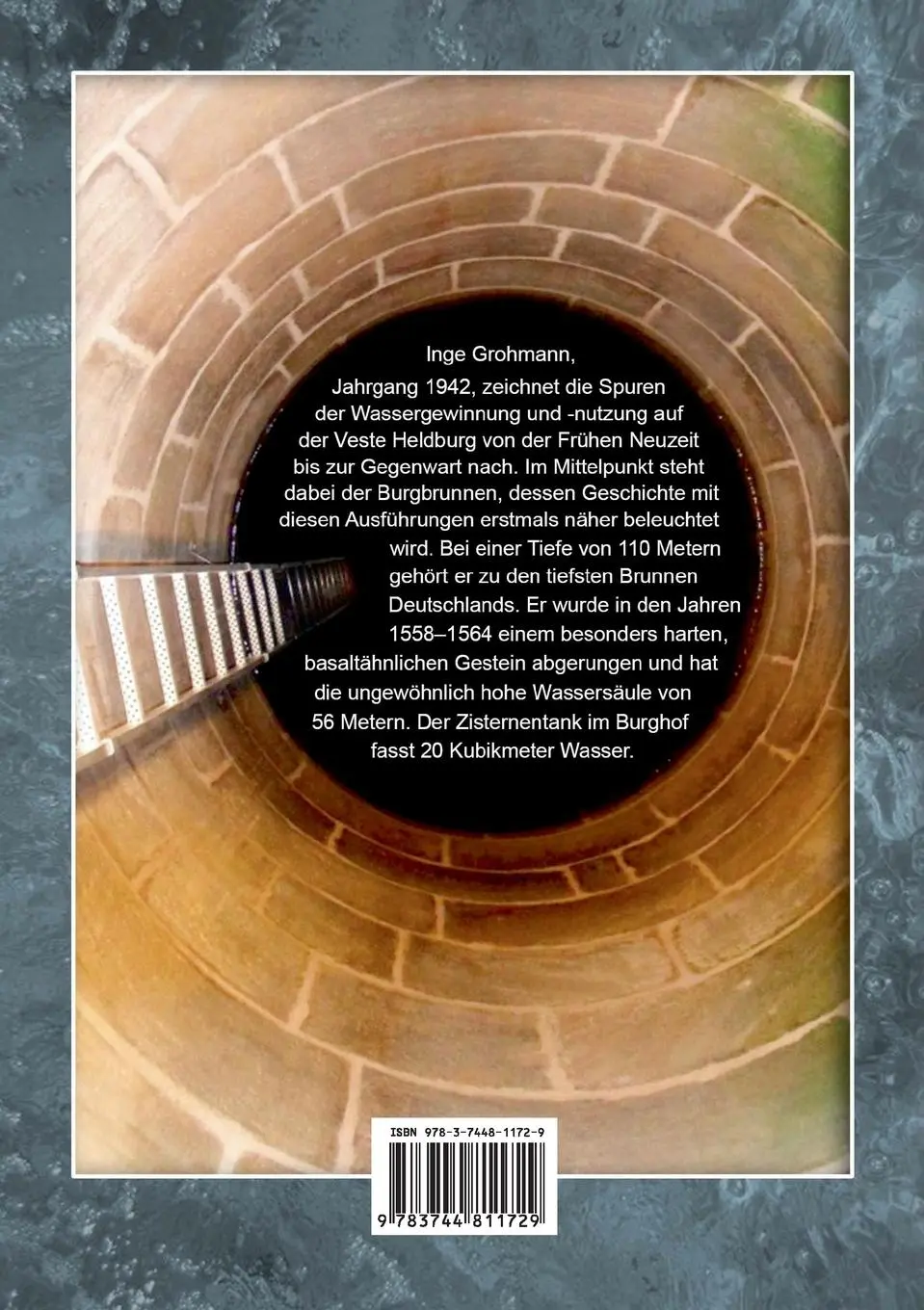 Rückseite: 9783744811729 | Wasser für die Veste Heldburg | Inge Grohmann | Taschenbuch | 132 S.