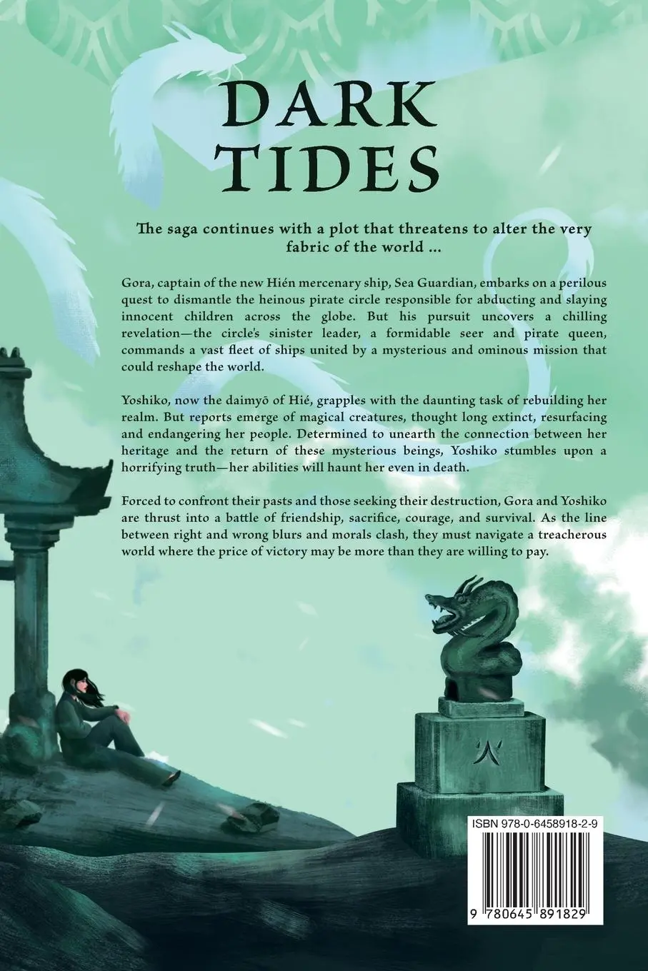 Rückseite: 9780645891829 | Dark Tides | Sarah Kate Ishii | Taschenbuch | Englisch | 2023