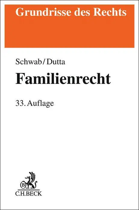 Cover: 9783406831829 | Familienrecht | Dieter Schwab (u. a.) | Taschenbuch | XX | Deutsch
