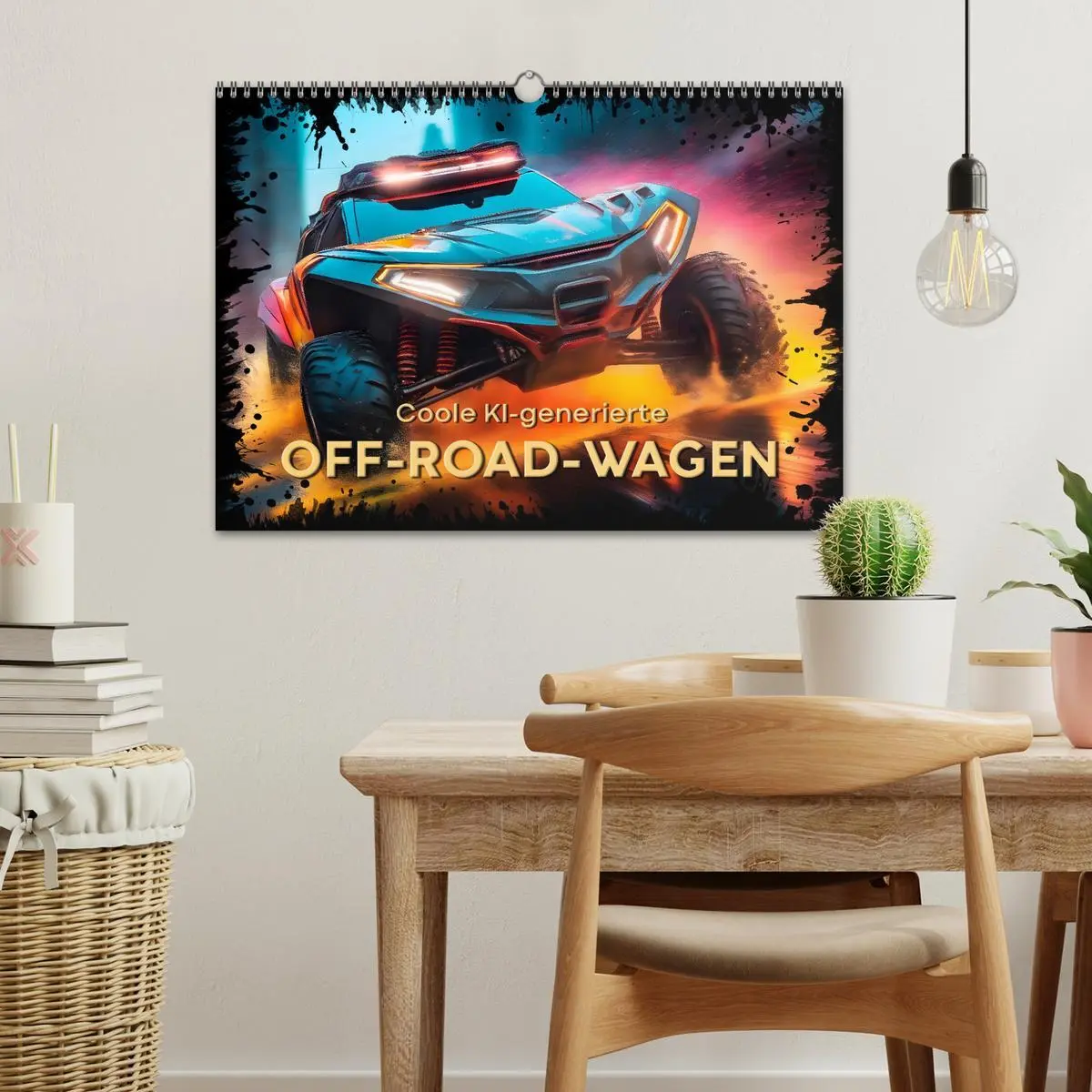 Bild: 9783457491829 | Coole KI-generierte OFF-ROAD-WAGEN (Wandkalender 2026 DIN A3 quer),...