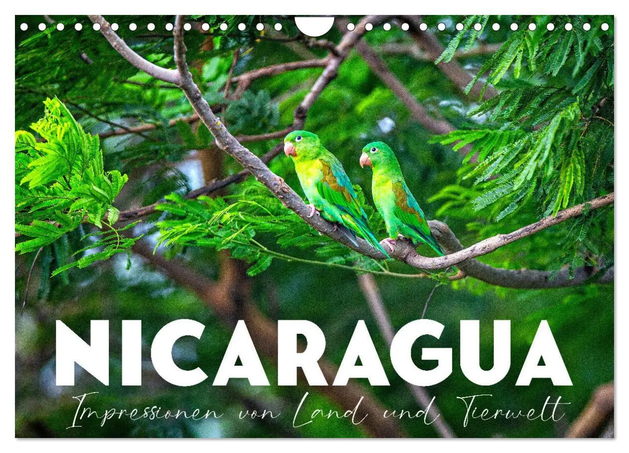Cover: 9783457561829 | Nicaragua - Impressionen von Land und Tierwelt. (Wandkalender 2026...