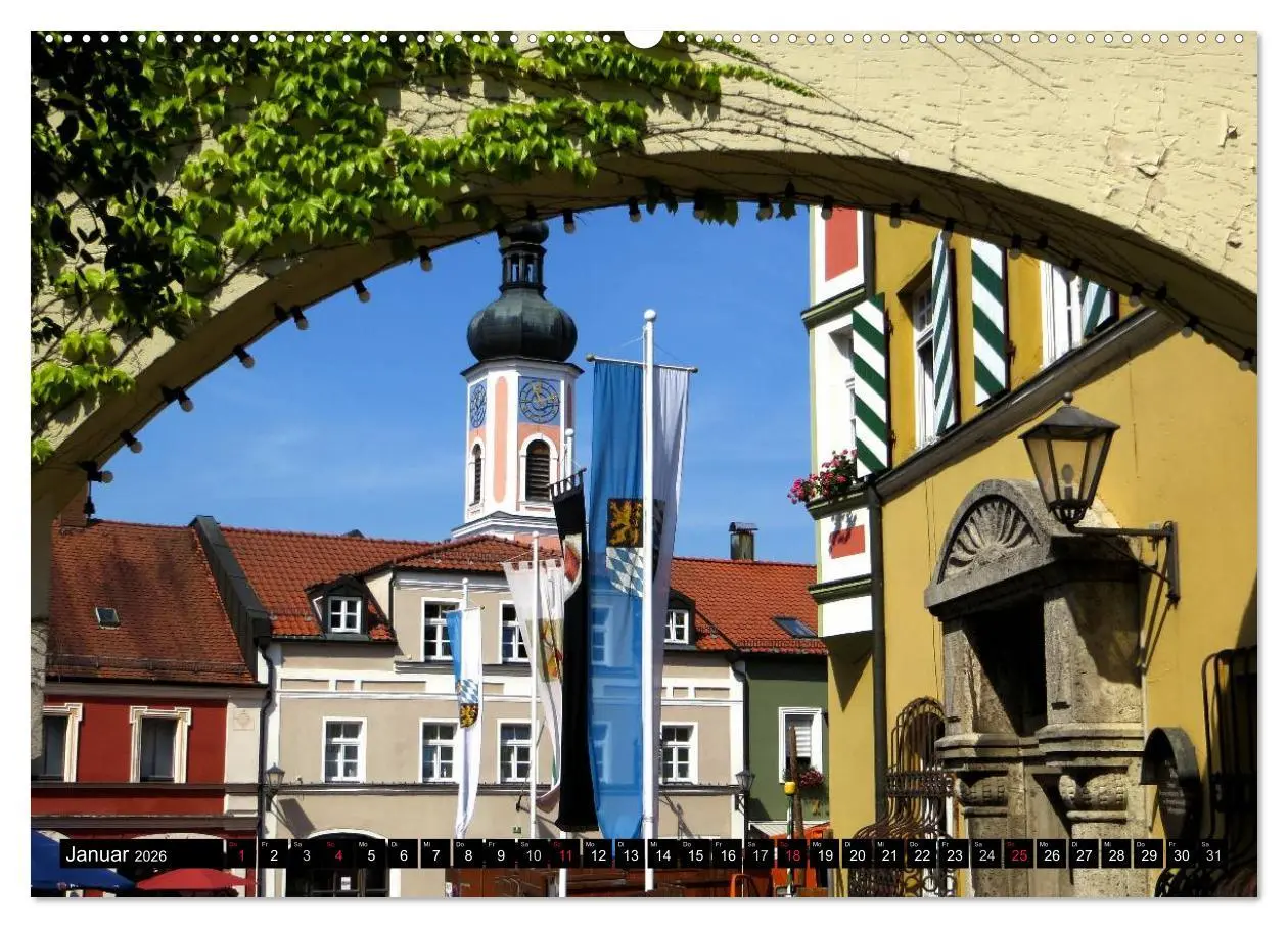 Bild: 9783516031829 | Drachenstadt Furth im Wald (Wandkalender 2026 DIN A2 quer),...