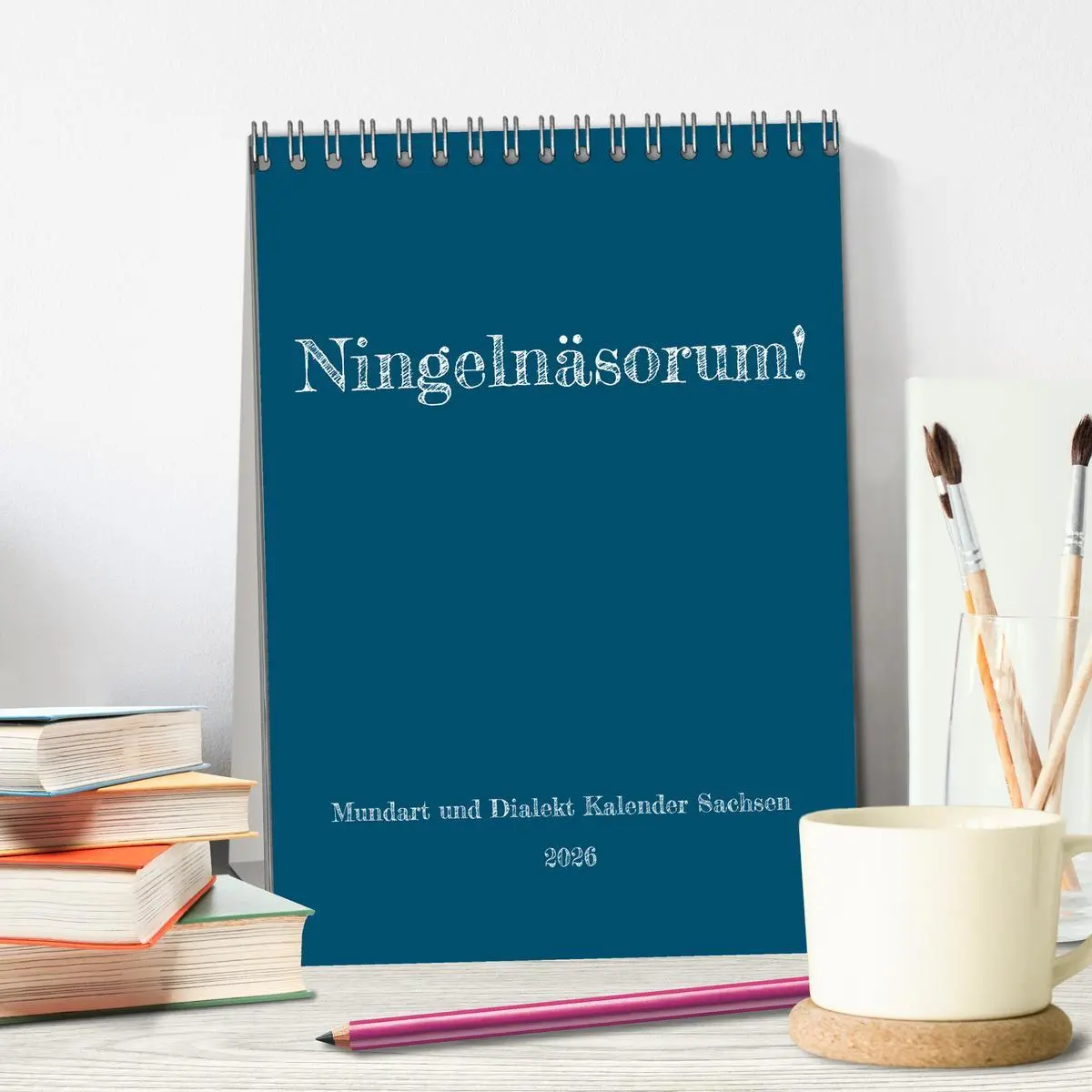 Bild: 9783516341829 | Ningelnäsorum! Mundart und Dialekt Kalender Sachsen (Tischkalender...