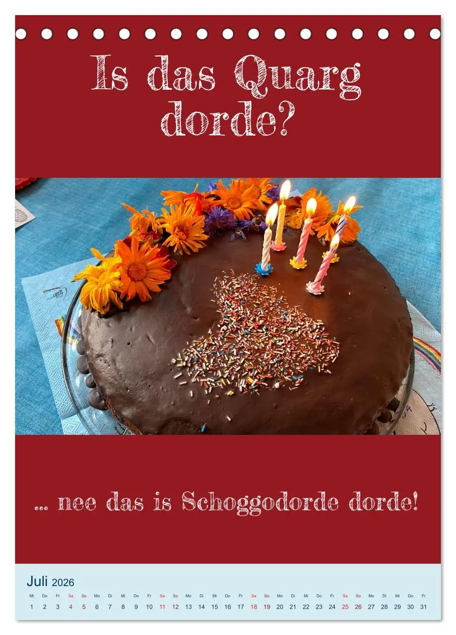 Bild: 9783516341829 | Ningelnäsorum! Mundart und Dialekt Kalender Sachsen (Tischkalender...