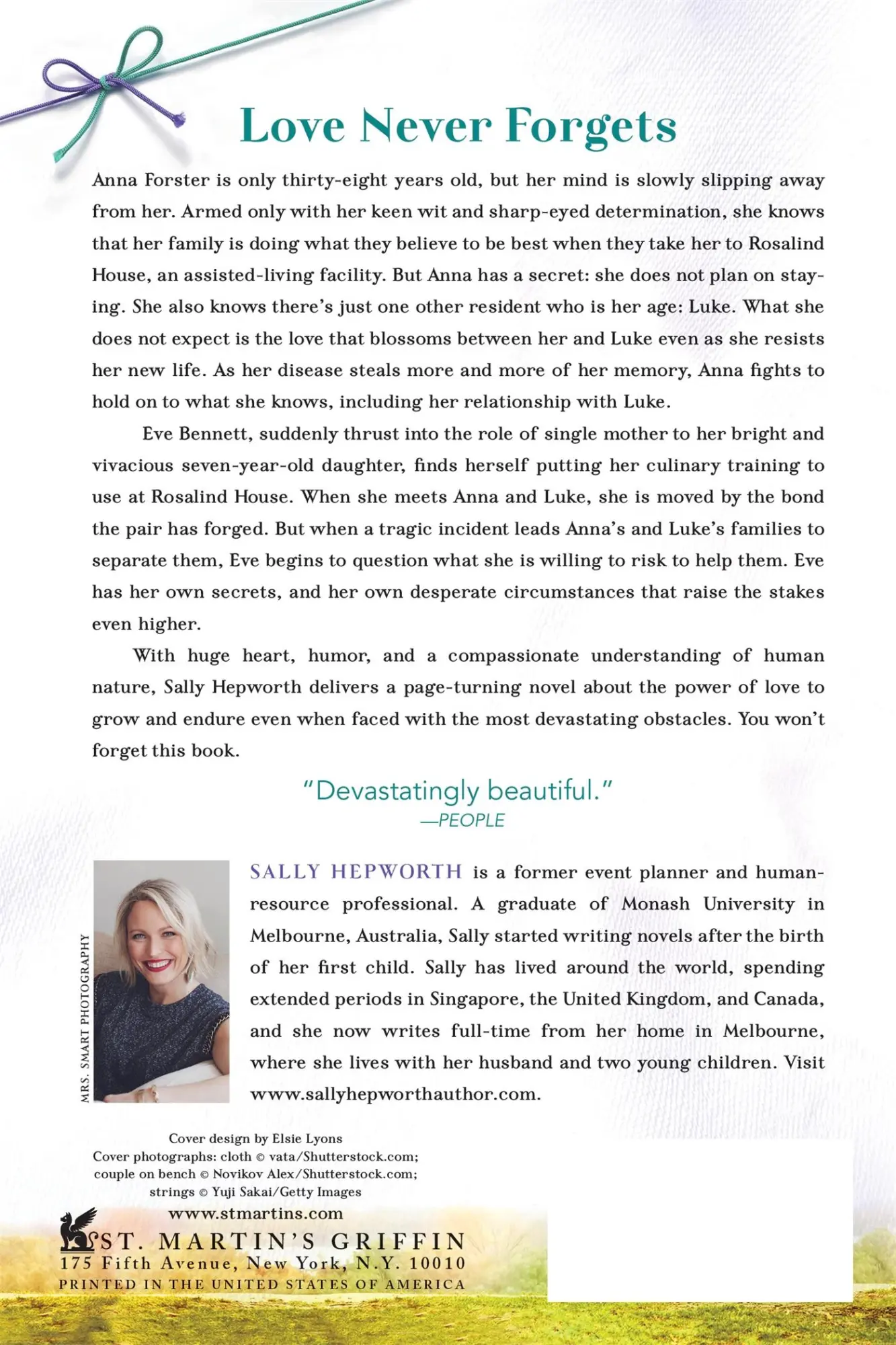 Rückseite: 9781250051929 | The Things We Keep | Sally Hepworth | Taschenbuch | Englisch | 2017