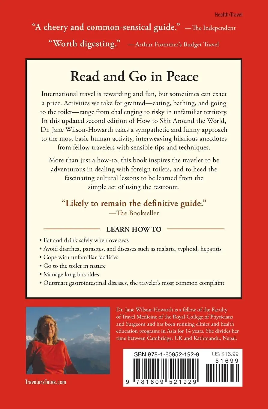 Rückseite: 9781609521929 | How to Shit Around the World | Jane Wilson-Howarth | Taschenbuch