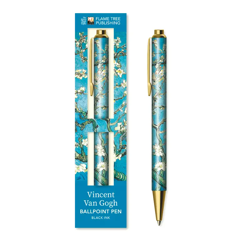 Cover: 9781835621929 | Premium Kugelschreiber: Vincent van Gogh, Mandelbaum in Blüte | Buch