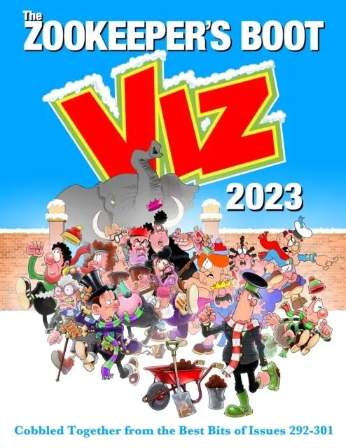 Cover: 9781916421929 | The Viz Annual 2023: Zookeeper's Boot: Cobbled Together from the...