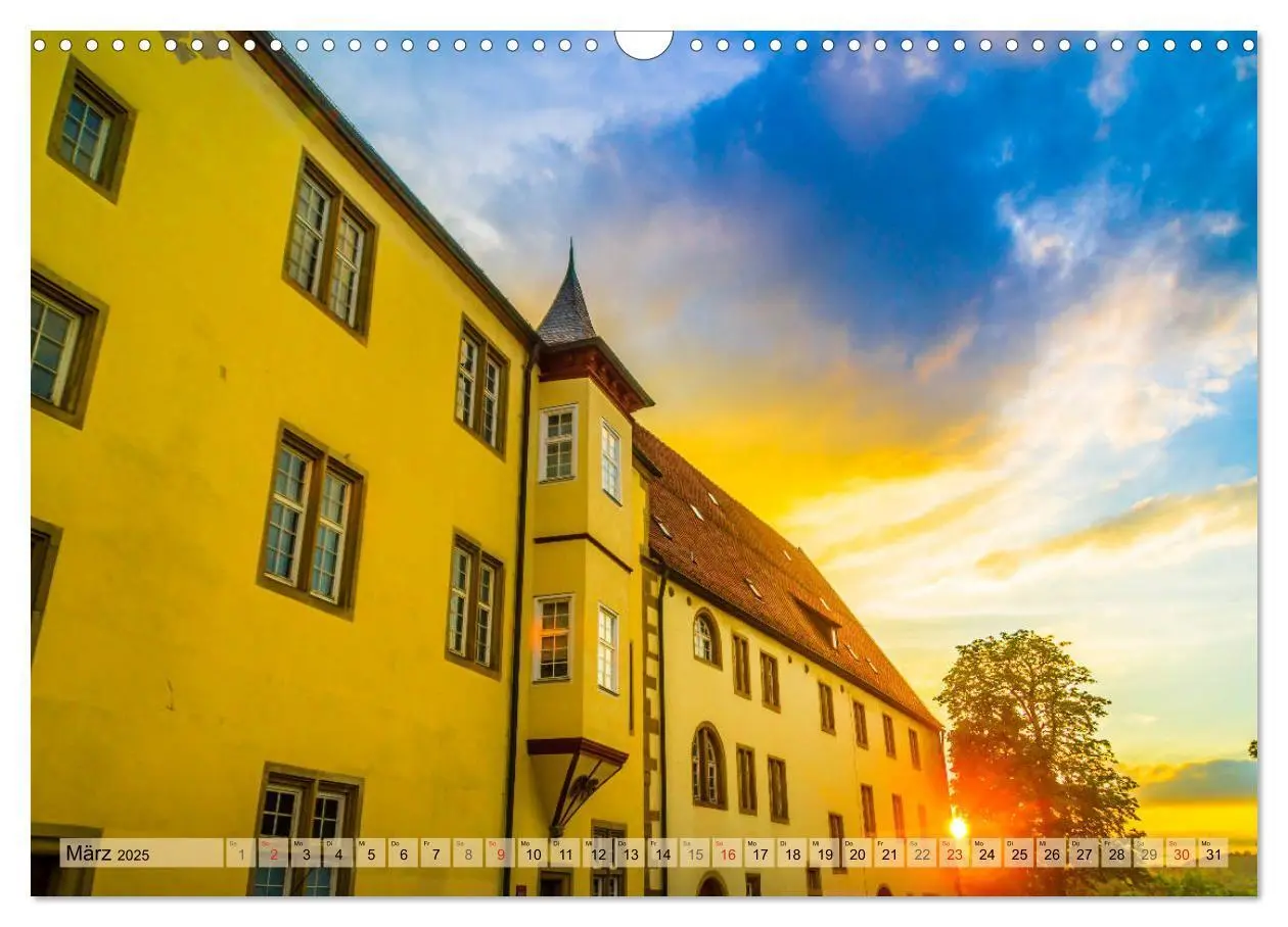 Bild: 9783435221929 | Leonberg - Altstadt in Abendstimmung (Wandkalender 2025 DIN A3...