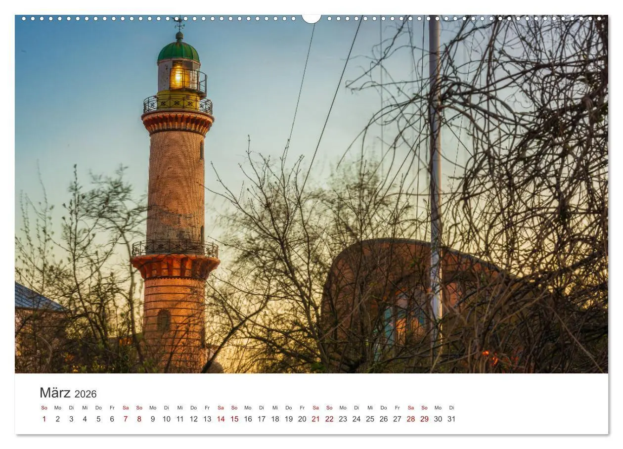 Bild: 9783457621929 | Warnemünde by Olaf Rehmert (Wandkalender 2026 DIN A2 quer),...