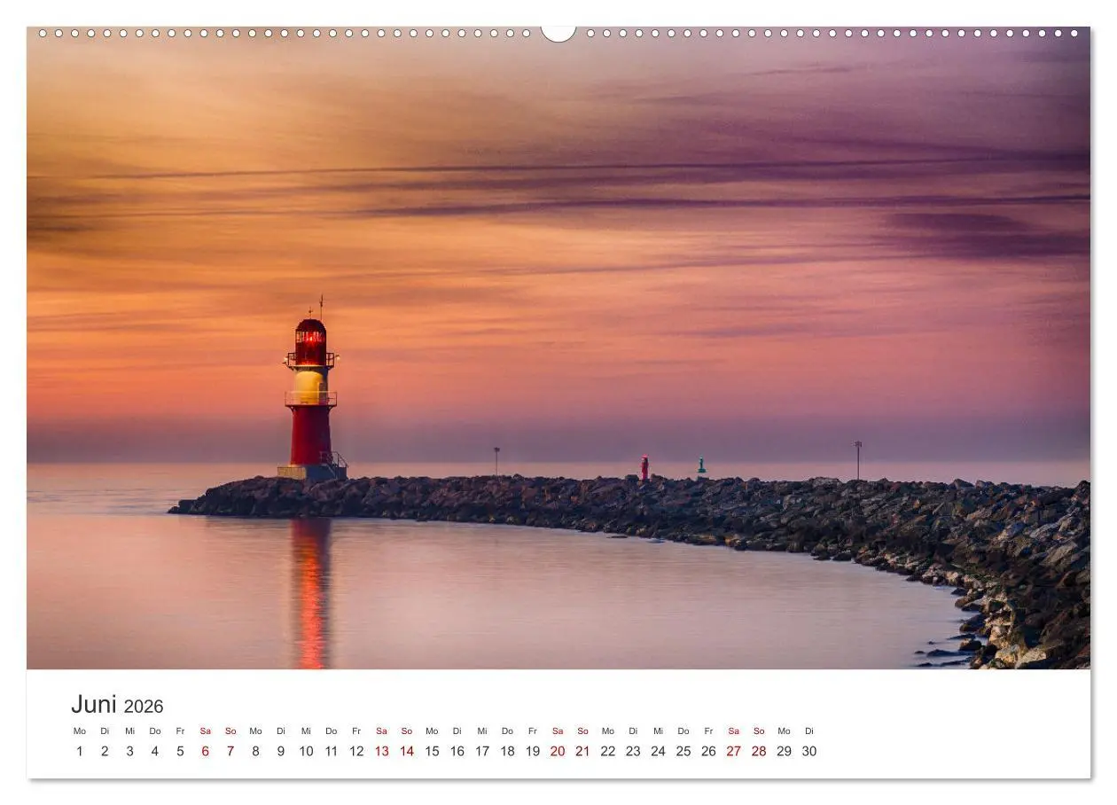 Bild: 9783457621929 | Warnemünde by Olaf Rehmert (Wandkalender 2026 DIN A2 quer),...