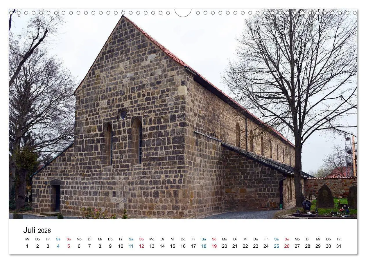 Bild: 9783457861929 | Die Straße der Romanik (Wandkalender 2026 DIN A3 quer), CALVENDO...