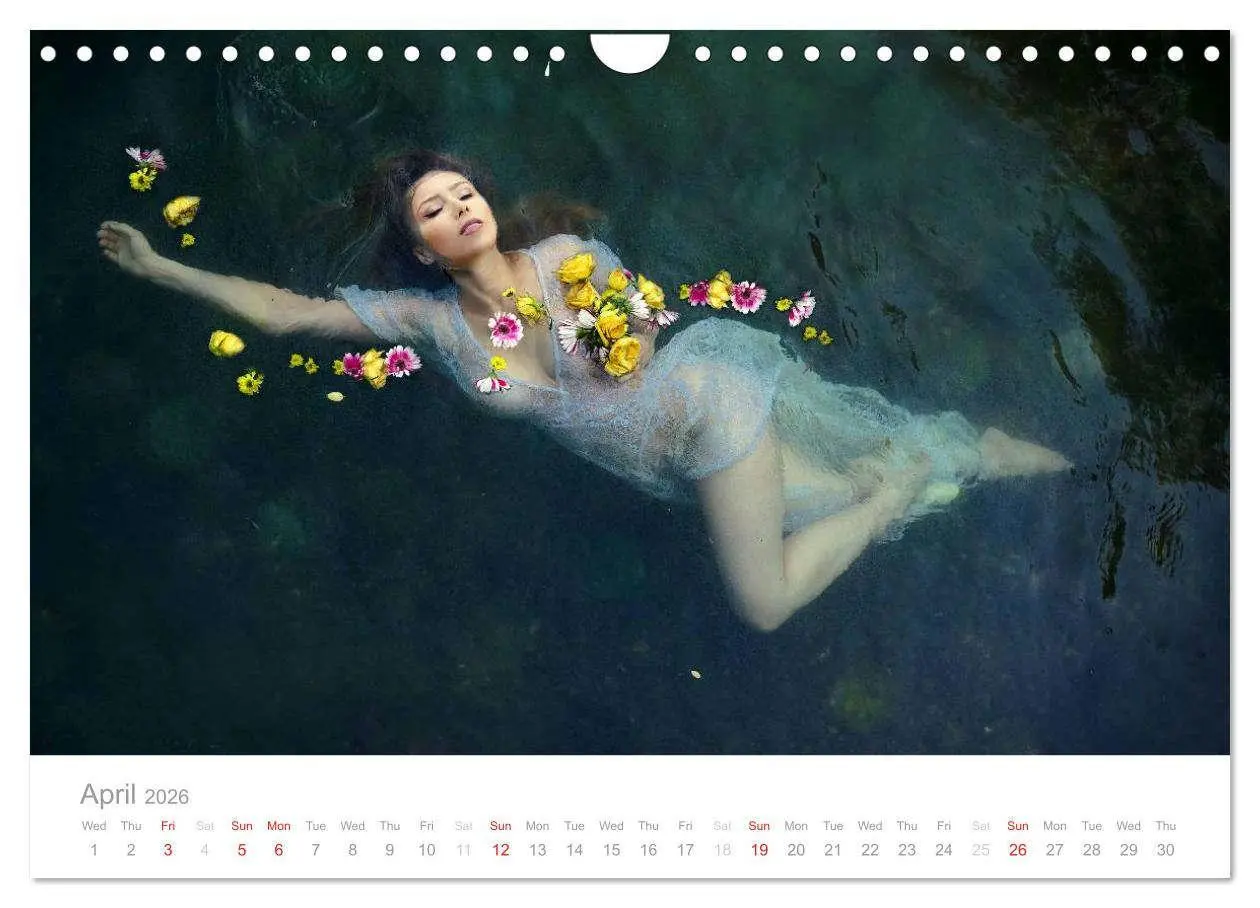 Bild: 9783516571929 | Water Nymphs (Wall Calendar 2026 DIN A4 landscape), CALVENDO 12...