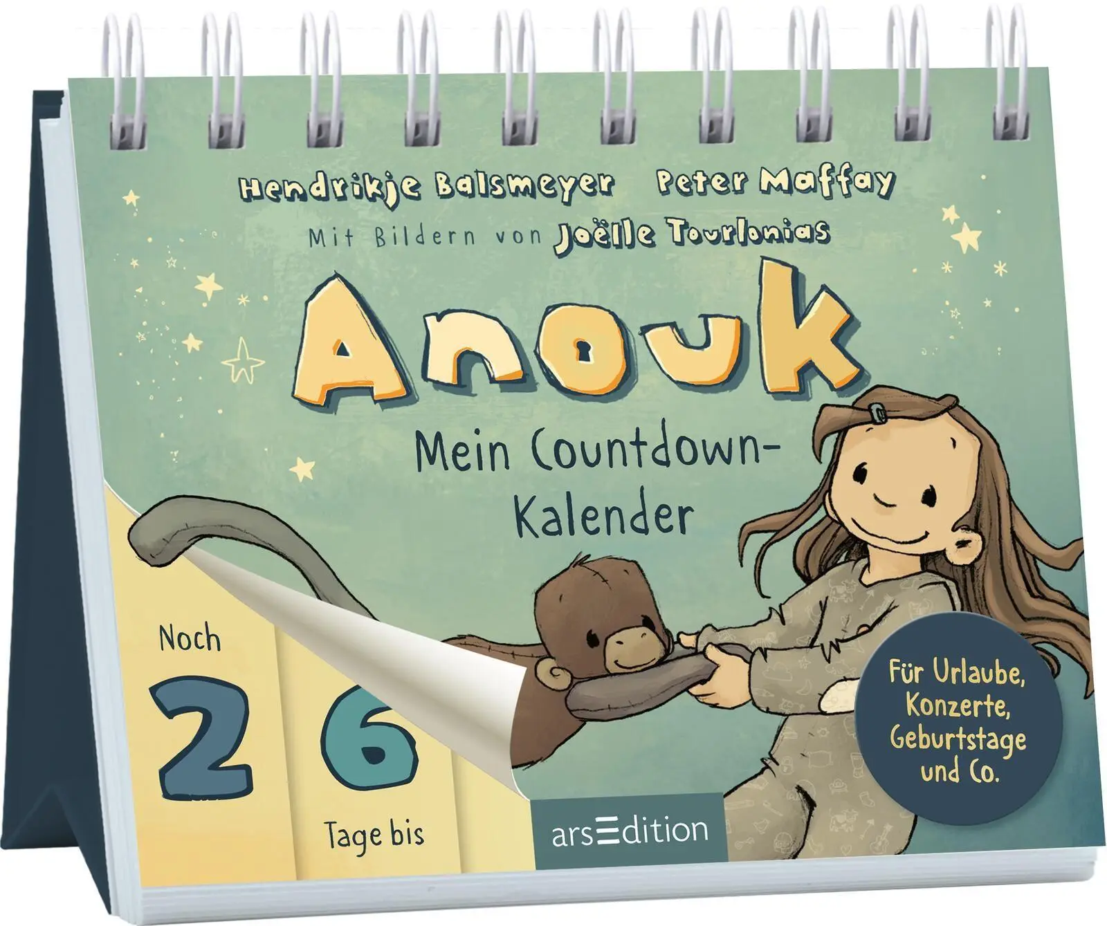Cover: 9783845871929 | Anouk - Mein Countdown-Kalender | Peter Maffay (u. a.) | Taschenbuch
