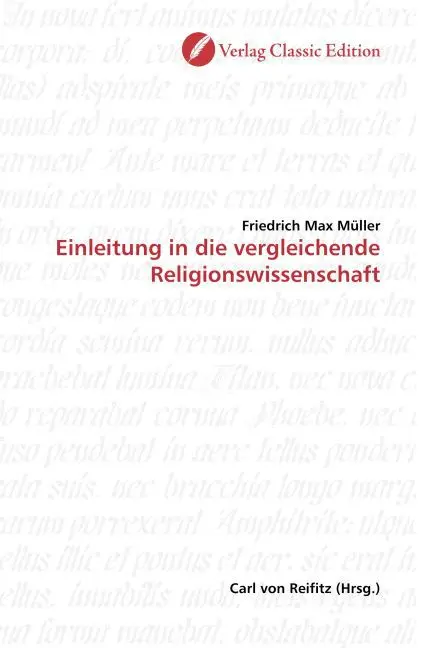 Cover: 9783869321929 | Einleitung in die vergleichende Religionswissenschaft | Müller | Buch