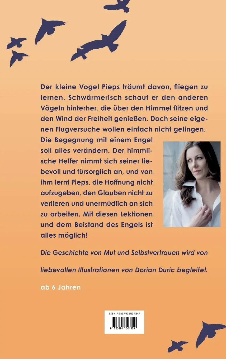 Rückseite: 9783991301929 | Pieps | Mein mutiger Freund | Silke Ehrbar | Buch | 38 S. | Deutsch