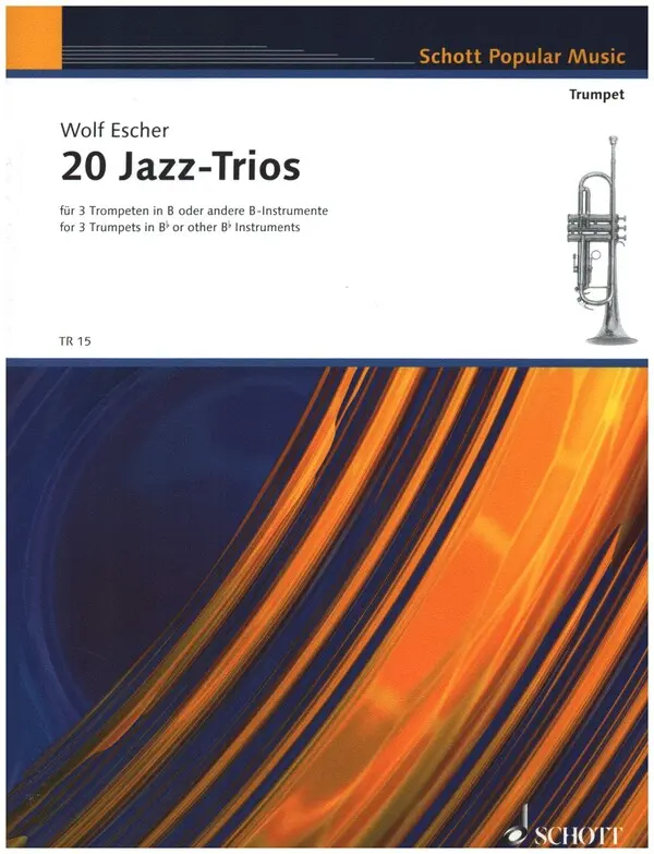 Cover: 9790001101929 | 20 Jazz - Trios | Wolf Escher | Buch | Schott Music