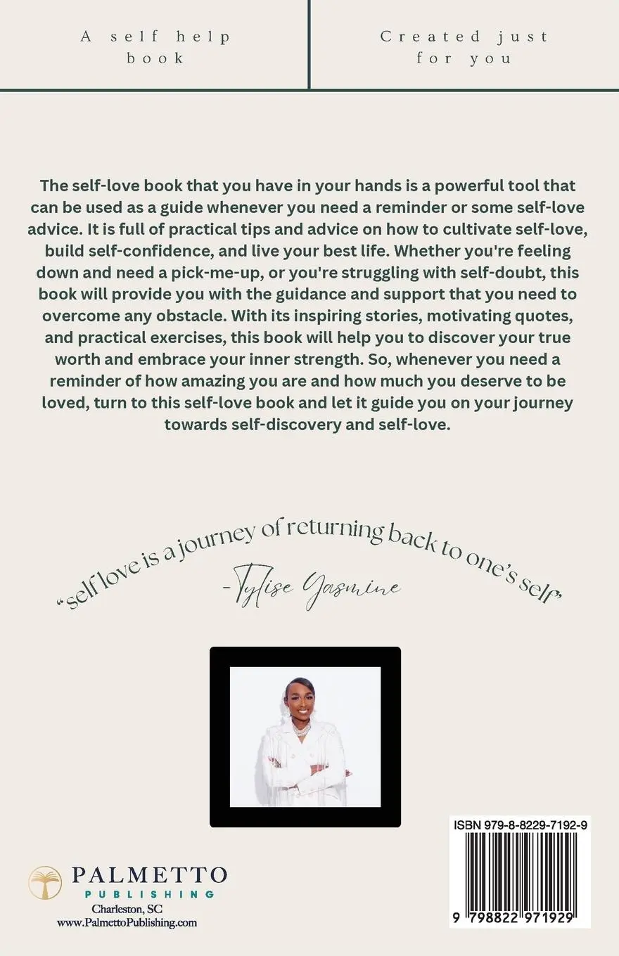 Rückseite: 9798822971929 | The Self Love Accountability Book | Daily Check In/Everyday Counts