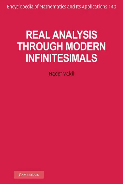 Cover: 9781107002029 | Real Analysis Through Modern Infinitesimals | Nader Vakil | Buch
