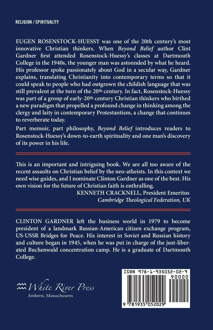 Rückseite: 9781935052029 | Beyond Belief | Clinton C. Gardner | Taschenbuch | Englisch | 2008