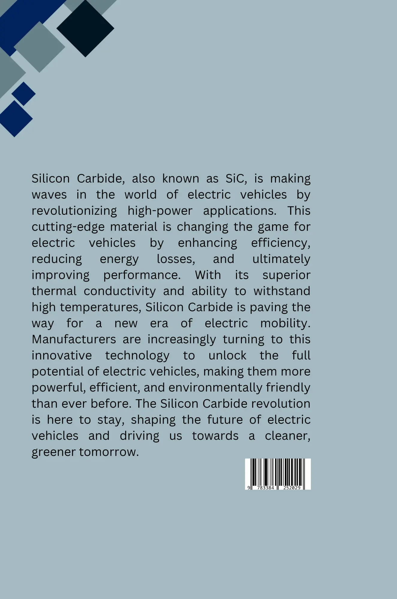 Rückseite: 9783384252029 | Silicon Carbide Revolutionizes Electric Vehicles: Unlocking...