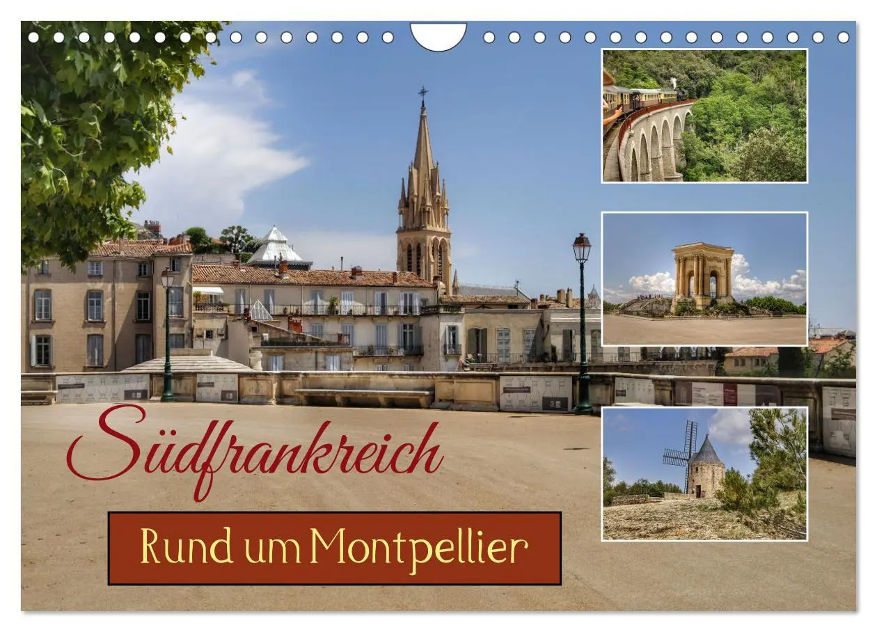 Cover: 9783457372029 | Südfrankreich - Rund um Montpellier (Wandkalender 2026 DIN A4...