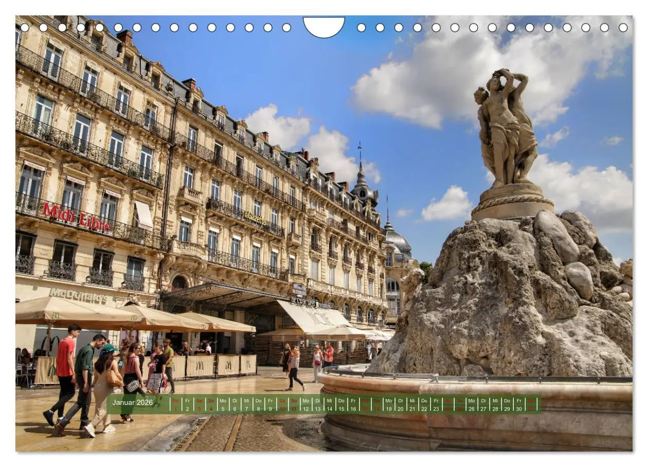 Bild: 9783457372029 | Südfrankreich - Rund um Montpellier (Wandkalender 2026 DIN A4...