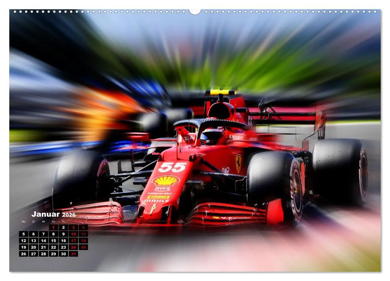 Bild: 9783457442029 | Leidenschaft Formel 1 (hochwertiger Premium Wandkalender 2026 DIN...