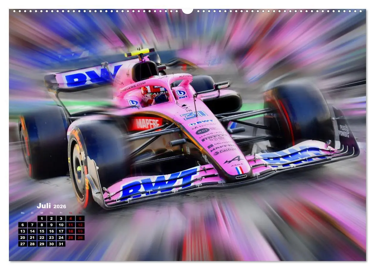 Bild: 9783457442029 | Leidenschaft Formel 1 (hochwertiger Premium Wandkalender 2026 DIN...