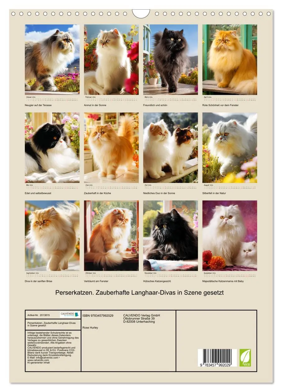 Bild: 9783457992029 | Perserkatzen. Zauberhafte Langhaar-Divas in Szene gesetzt...