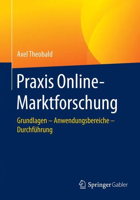 Cover: 9783658102029 | Praxis Online-Marktforschung | Axel Theobald | Taschenbuch | Paperback