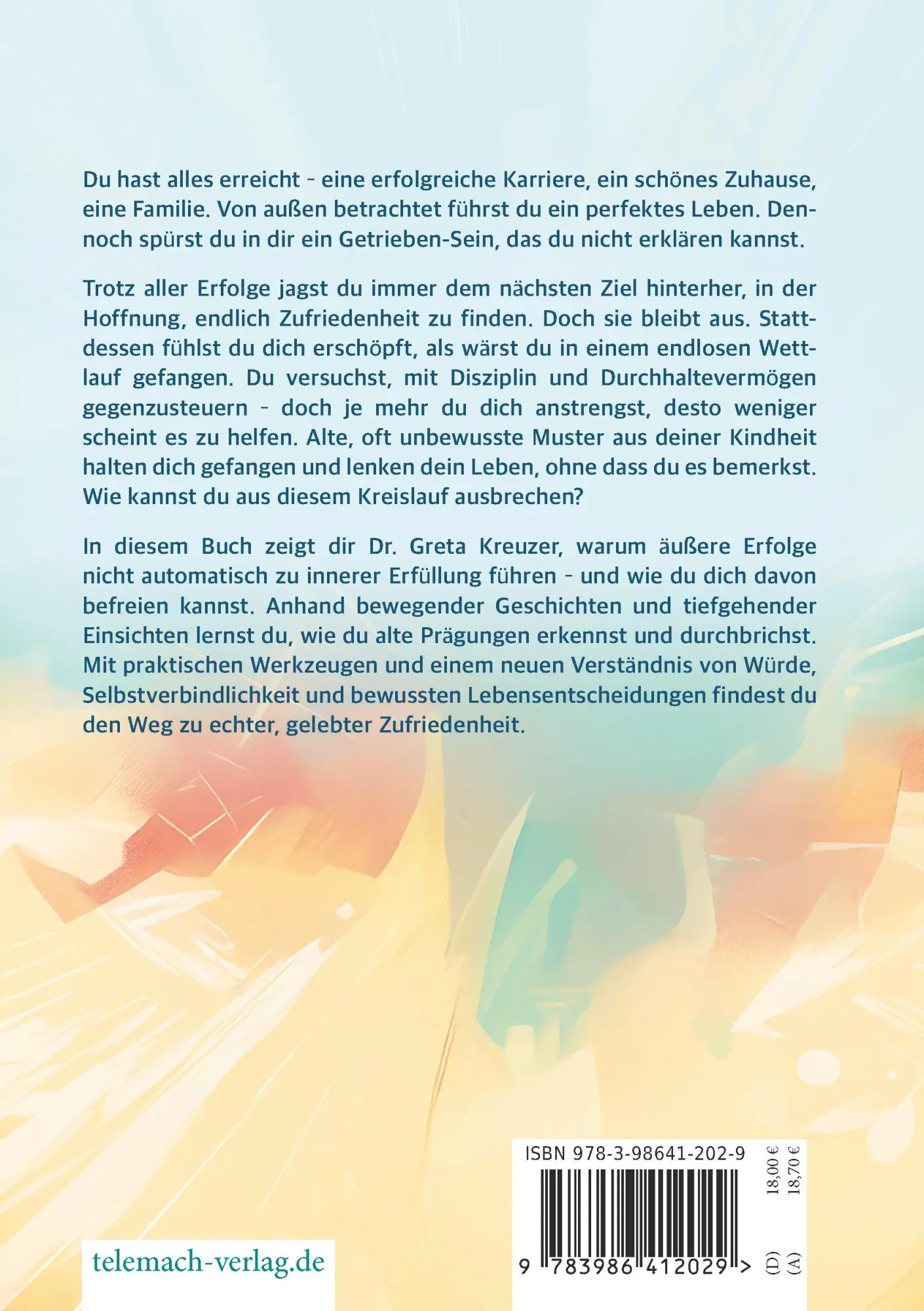 Rückseite: 9783986412029 | Eigentlich müsste es mir gut gehen ... | Greta Kreuzer | Taschenbuch