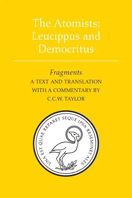Cover: 9781442612129 | The Atomists: Leucippus and Democritus | Fragments | Taschenbuch